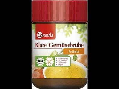 Cenovis Klare Gemüsebrühe fettfrei, bio 162g