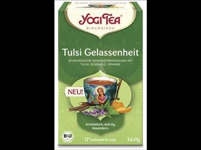 Yogi Tea®, Yogi Tea GmbH Yogi Tea® Tulsi Gelassenheit Bio 17x2,0g