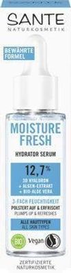 Sante 6x Moisture Fresh Hydrator Serum mit 3D Hyaluron, Algenextrakt & Bio-Aloe