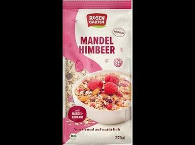 Rosengarten 6x Mandel-Himbeer-Müsli 375g