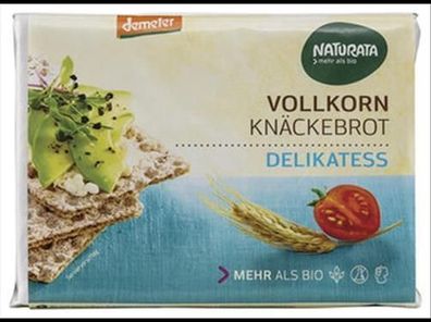 Naturata 3x Delikatess Vollkorn-Knäckebrot 250g