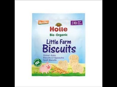 Holle Bio-Little Farm Biscuits Dinkel 100g