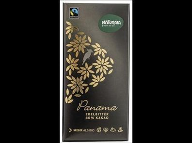 Naturata 3x Panama Edelbitter 80% 100g