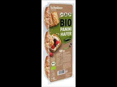 Schnitzer Glutenfreiheit 3x Bio Panini Hafer 180g