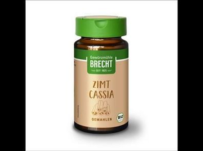 Gewürzmühle Brecht Zimt Cassia gemahlen - Glas 35g