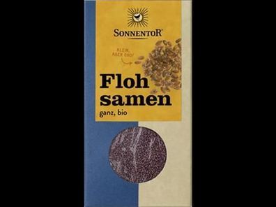 Sonnentor Flohsamen ganz, Packung 90g