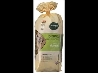 Naturata 6x Bandnudeln, Dinkel hell 500g