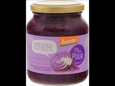 Nur Puur Rotkohl Demeter 350g