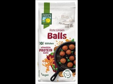 Bohlsener Mühle 3x Bio Rote Linsen Balls 165g