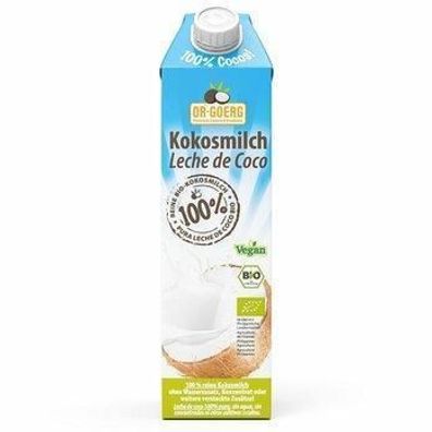Dr. Goerg 6x Dr. Goerg Premium Bio-Kokosmilch 1000ml 1000ml