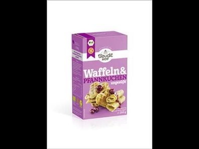 Bauck Mühle 6x Waffeln & Pfannkuchen glutenfrei Bio 200g