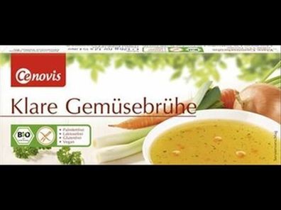 Cenovis 3x Klare Gemüsebrühe, bio 126g