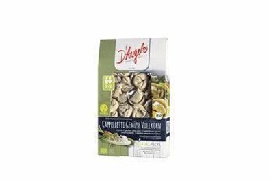 D'Angelo 3x Cappelletti Gemüse Vollkorn, Teigware mit gemüsehaltiger Füllung 250g