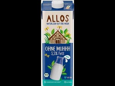 Allos 6x Ohne Muhhh Drink 3,5% Fett 1l
