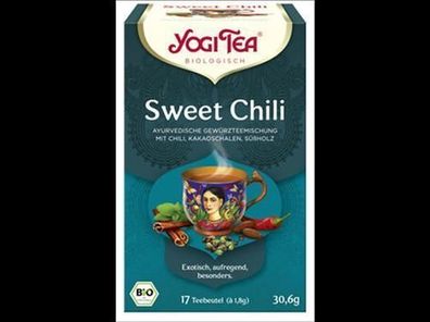Yogi Tea®, Yogi Tea GmbH 3x Yogi Tea® Sweet Chili Bio 17x1,8g
