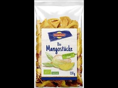 MorgenLand 3x Bio Mangostücke 150g