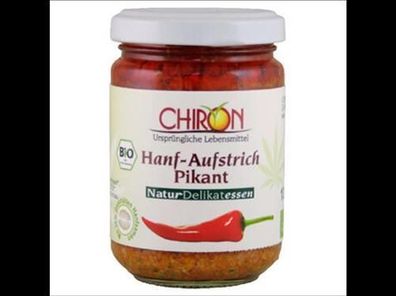 CHIRON 6x Hanfaufstrich Pikant 135g