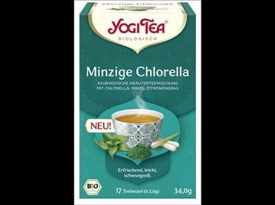 Yogi Tea®, Yogi Tea GmbH 3x Yogi Tea® Minzige Chlorella Bio 17 x 2,0g