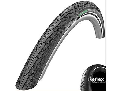 Reifen Schwalbe Road Cruiser HS484 Green 24x1.75" 47-507 swRefl. TSkin KG GC