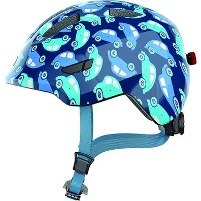 Smiley 3.0 LED blue car, M= 50-55cm, Abus Helme, 67297