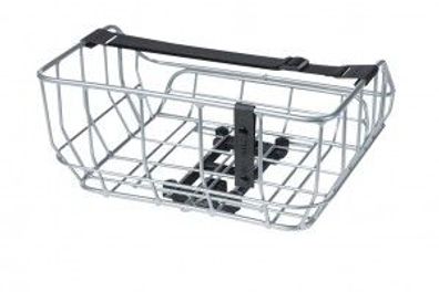 Hinterradkorb Basil Portland MIK 43,5x36x22,5cm, chrom, 25ltr