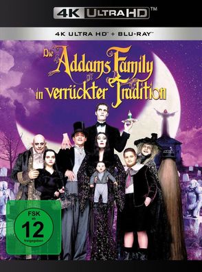 Die Addams Family in verrückter Tradition (Ultra HD Blu-ray & Blu-ray)