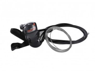 Schalthebel Nexus7 SL-7S50, Rapidfire Plus, schwarz, Shimano Teile, E-SL7S50ALLL