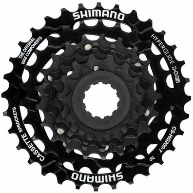 Kassette Shimano HG200 7fach, 12-14-16-18-21-26-32, Shimano, E-CSHG2007232T