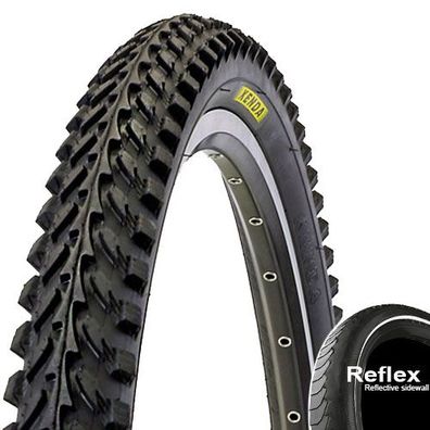 50-559 K-898, Draht, Reflex schwarz, Kenda, LL524798