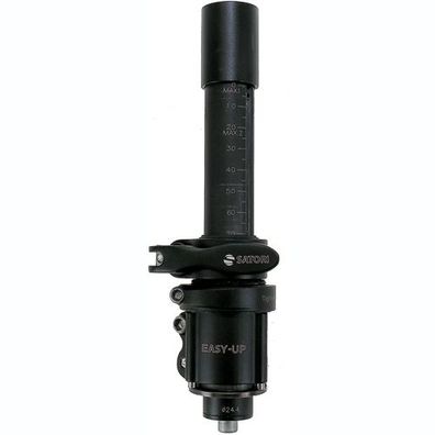 Vorbauerhöhung Easy Up, 1 1/8" schwarz, Messingschlager, 404140