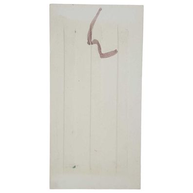 Fliese Kachel Hausnummer Porzellan Hochformat Zahl 0-9