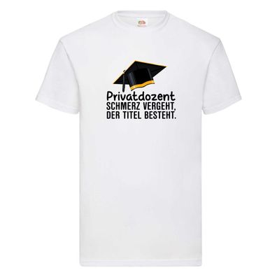 Privatdozent | Der Titel besteht | Beachlor T-Shirt Weiß