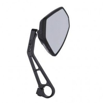 Ergotec Rückspiegel "M-77" Klemmung 22,2 mm, Links schwarz sandge