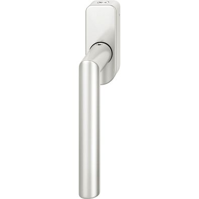 FSB Fenstergriff abschließbar ovale Rosette Aluminium silber eloxiert