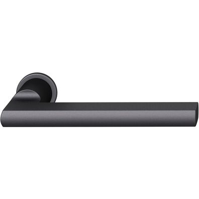 FSB Steckgriff auf Mini-Rosette Türstärke 49-58mm Aluminium schwarz
