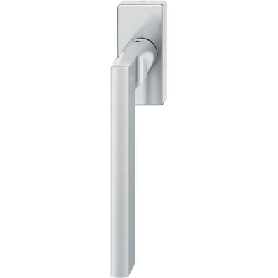 FSB Fenstergriff eckige Rosette Edelstahl matt