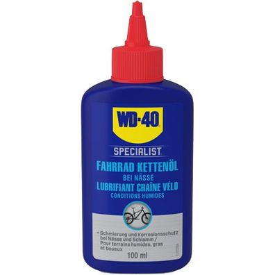 WD-40 Specialist, Fahrrad Kettenöl Feucht, 100ml, WD-40, 49687/NBA