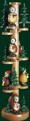 Dekoration Wichtelbaum bunt Höhe= 53cm NEU Räuchermann Rauchmann Räucherkerze Rau