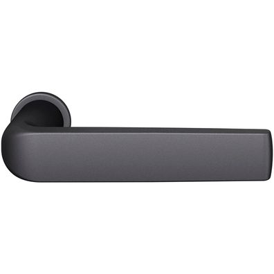 FSB Steckgriff auf Mini-Rosette Türstärke 49-58mm Aluminium schwarz