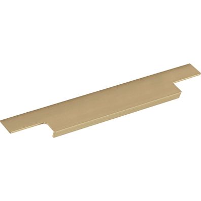 furnipart Griffleiste TRIM Länge 245mm Aluminium Messing gebürstet