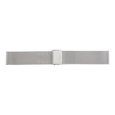 Rolf Cremer Uhrenband Milanaise LB088 mesh silber, Edelstahl, 22 mm