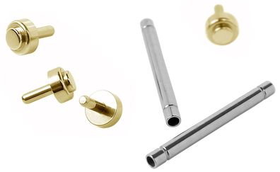 Minott ? Bandstifte Ø 1,5 Stifte 15mm Edelstahl goldfarben ? 34231