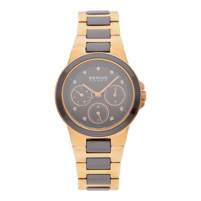 Bering Damen Uhr Multifunktion Edelstahl mit Ceramic 32237-765 249