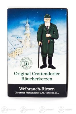 Zubehör Crottendorfer Räucherkerzen groß (20) NEU Erzgebirge Räucherkegel