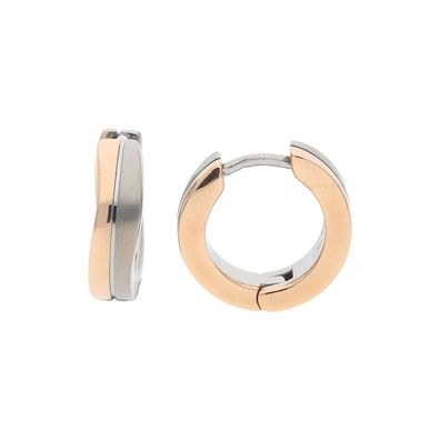Boccia Creolen 0563-05 Titan Roségold plattiert