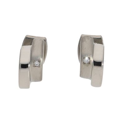 Boccia Titan Brillantohrstecker 0552-02 89
