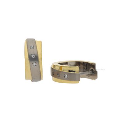 Boccia Titan Brillant Creolen Bicolor 0560-04 185