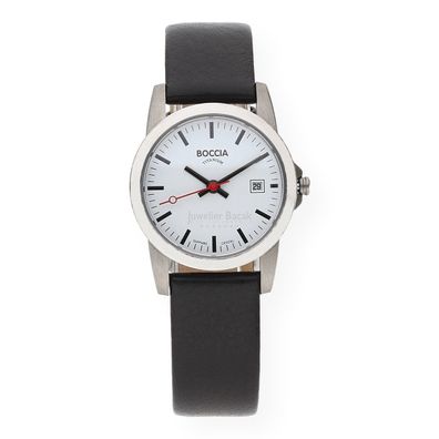 Boccia Damenarmbanduhr 3298-04 Titan Leder