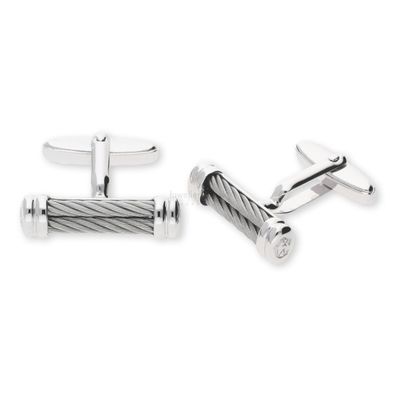 Charriol Manschettenknöpfe 0123201 Edelstahl / Silber 925/000