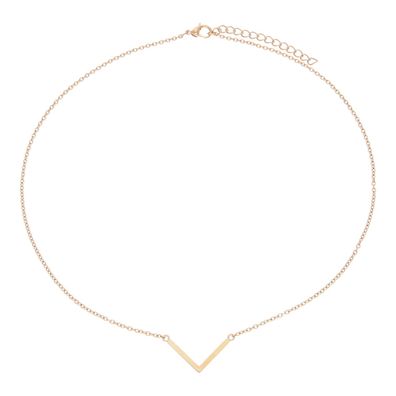 Boccia Collier 08015-03 Titan Roségold plattiert